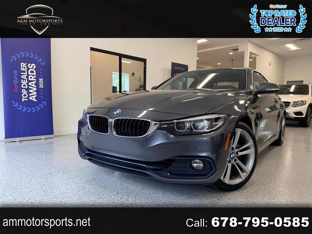 2019 BMW 4-Series 430i coupe W/Driver assist Package