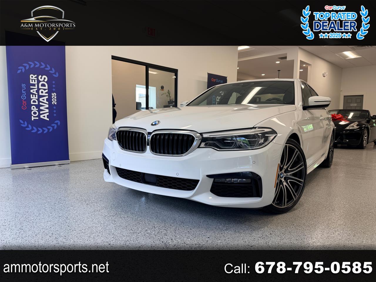2019 BMW 5-Series 540i W/M-Sport & Driver assist Package