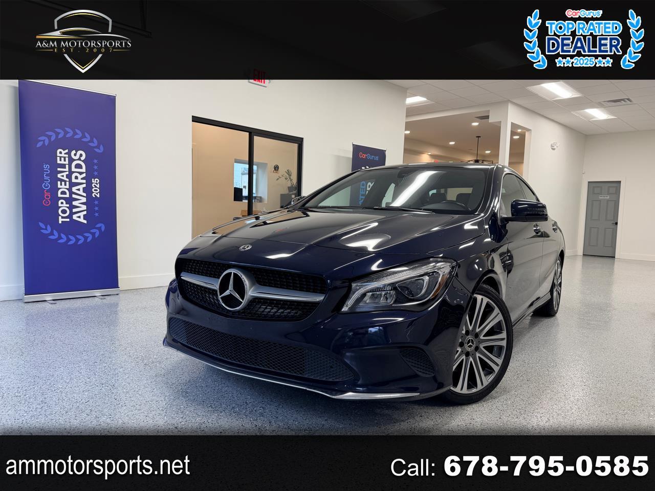 Mercedes-Benz CLA CLA 250 4MATIC Coupe 2019