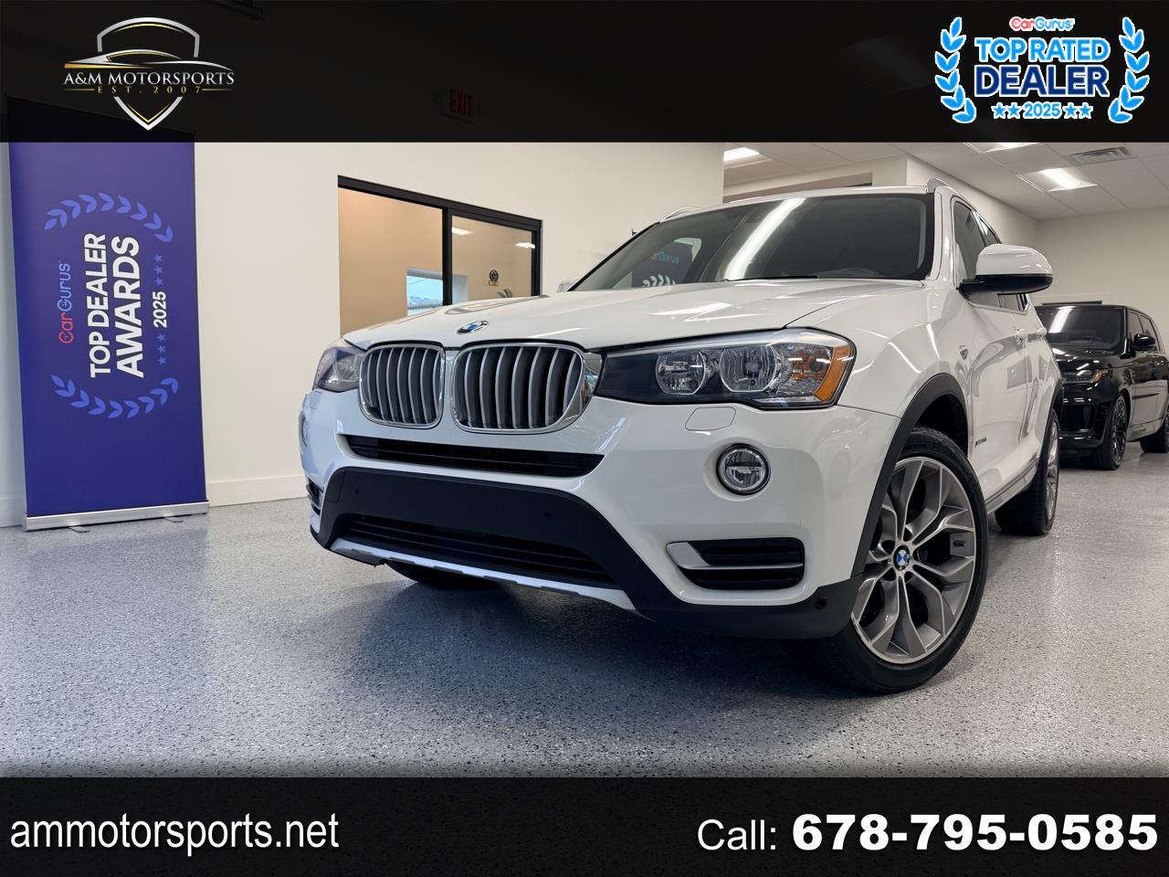 2016 BMW X3 AWD 4dr xDrive28i