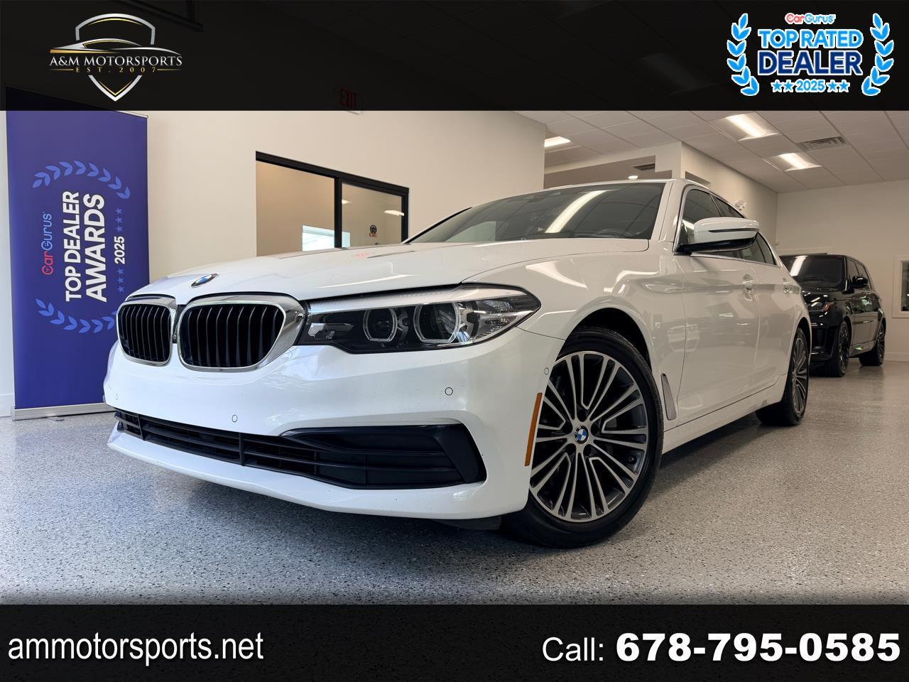 2019 BMW 5 Series 530i Sedan Sport Package-Driver assist Package