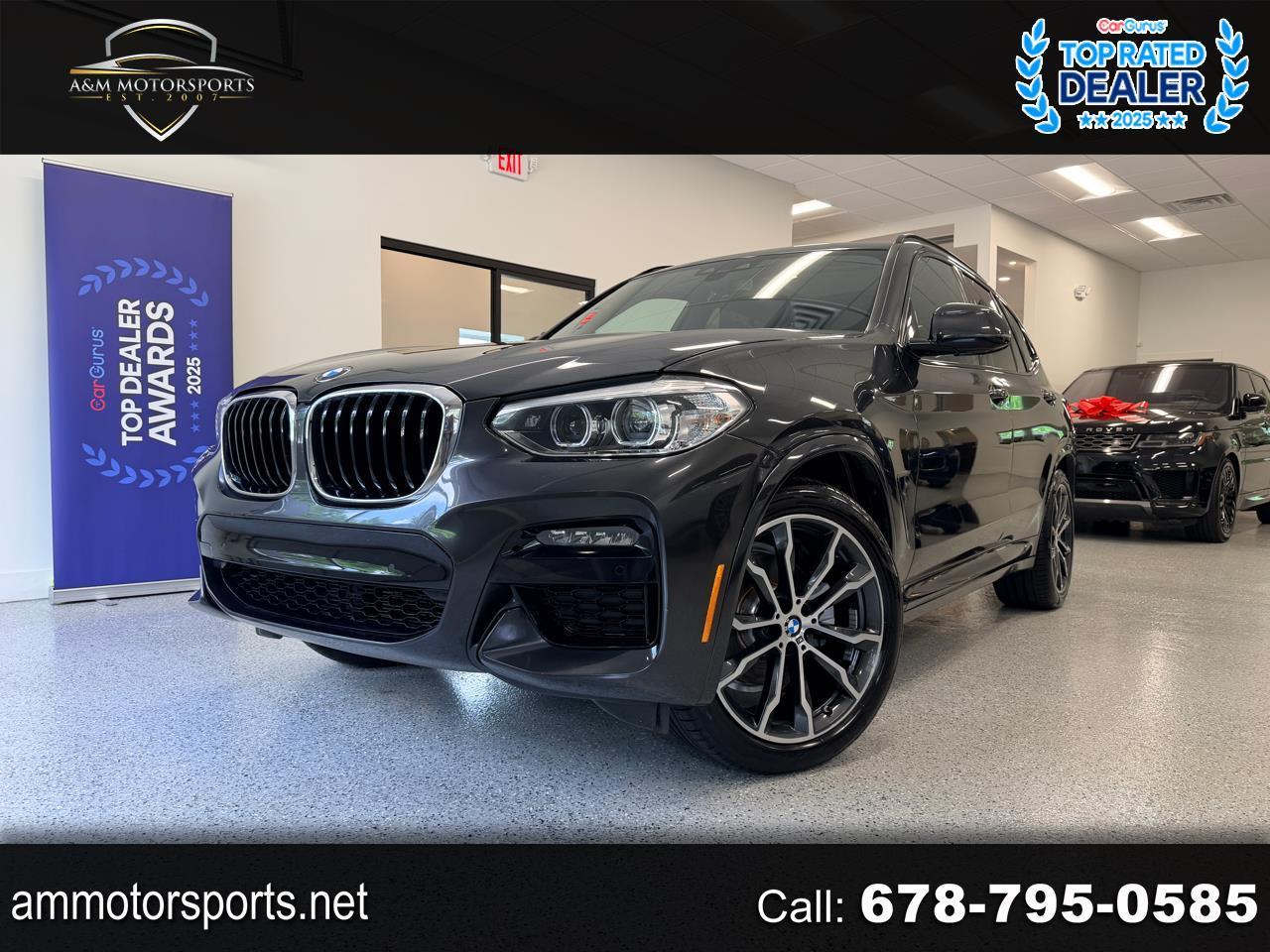 2020 BMW X3 sDrive30i W/M-Sport Package