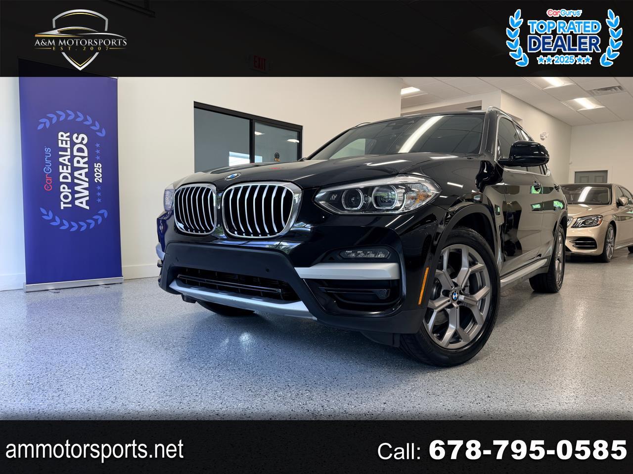 2021 BMW X3 sDrive30i X-Line W/Driver assist Package