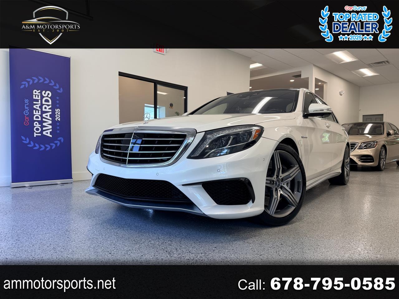 Mercedes-Benz S-Class 4dr Sdn S 63 AMG 4MATIC 2014