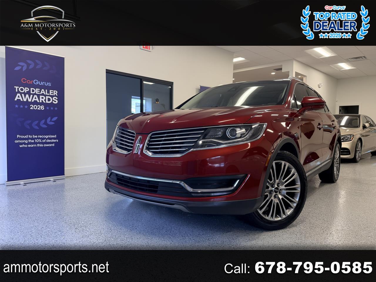 Lincoln MKX FWD 4dr Reserve 2016