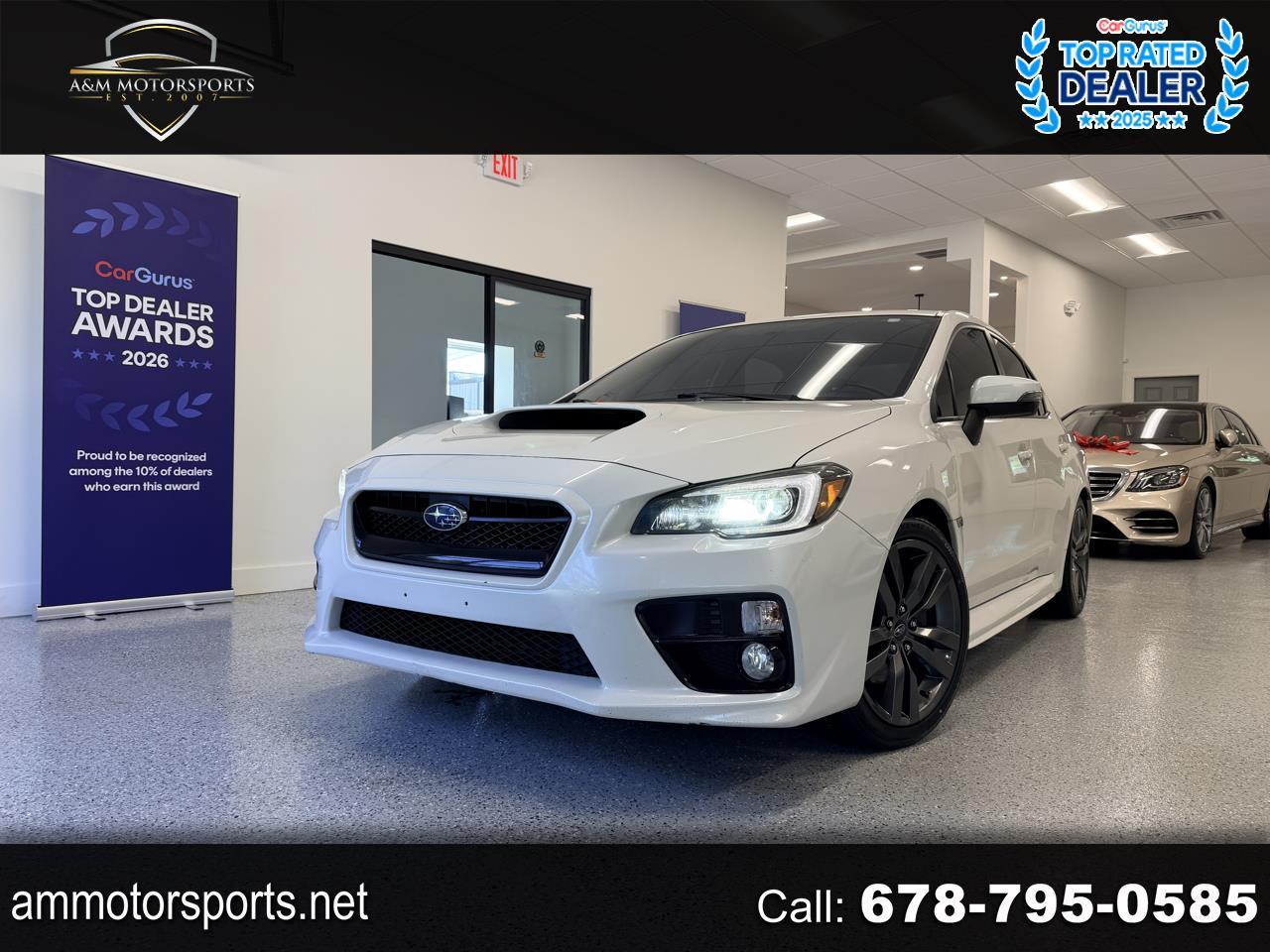 Subaru WRX 4dr Sdn Man Limited 2016