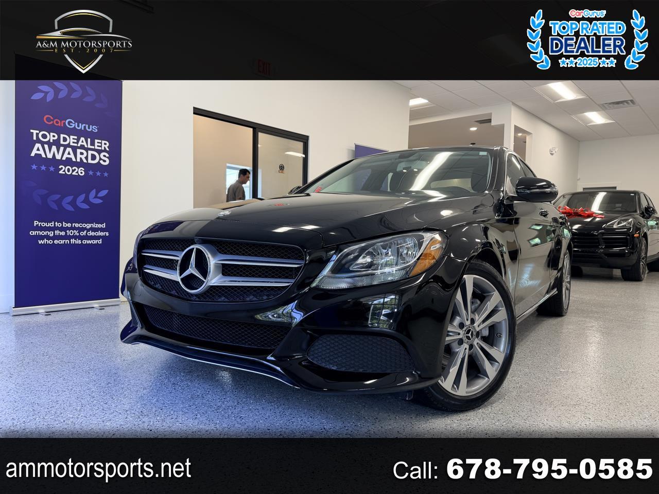 2017 Mercedes-Benz C-Class C 300 Sedan with Luxury Pkg