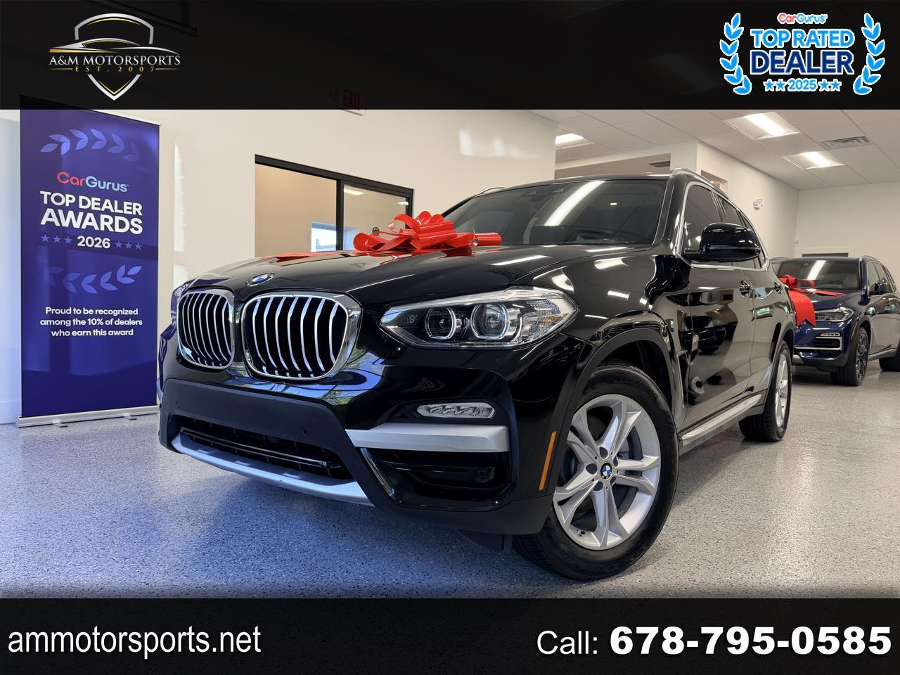 2019 BMW X3 sDrive30i Sports Activity Vehicle W/X-Line