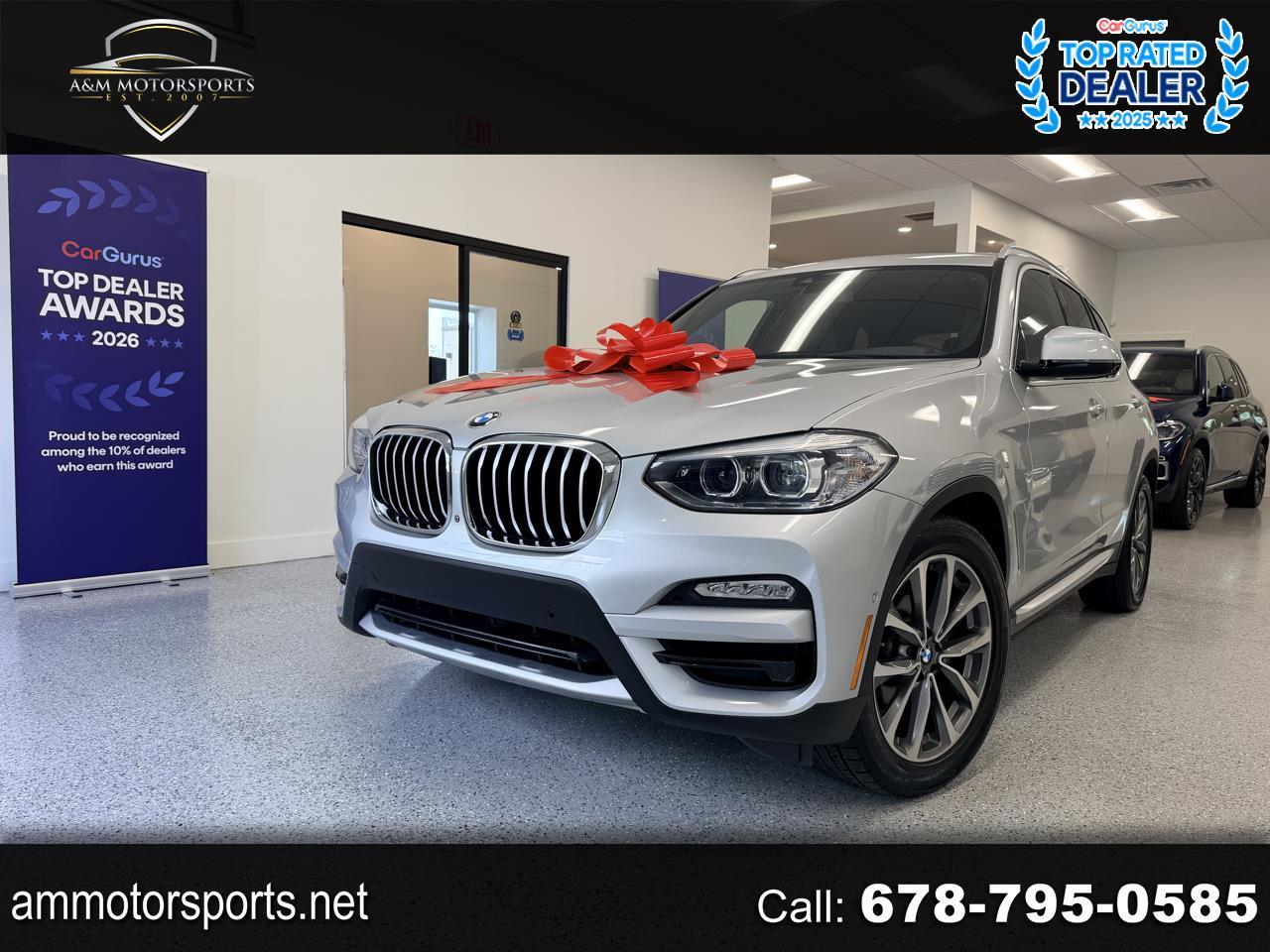 2019 BMW X3 sDrive30i Sports Activity Vehicle X-Line