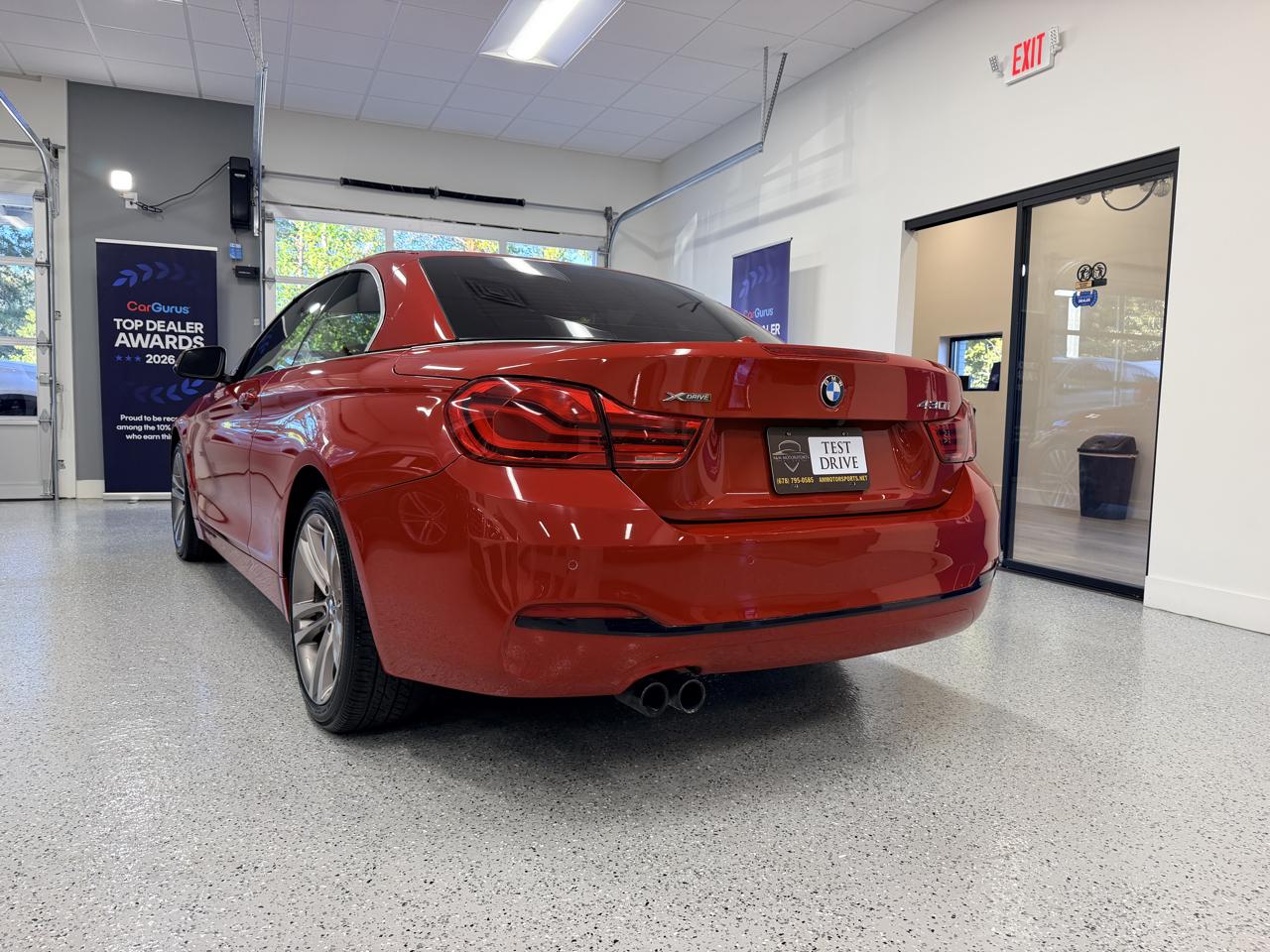 BMW 4 Series 430i xDrive Convertible 2018