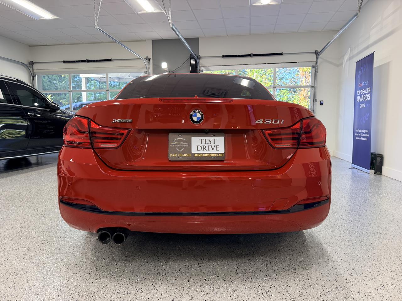 BMW 4 Series 430i xDrive Convertible 2018