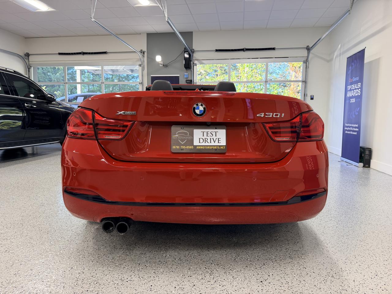 BMW 4 Series 430i xDrive Convertible 2018