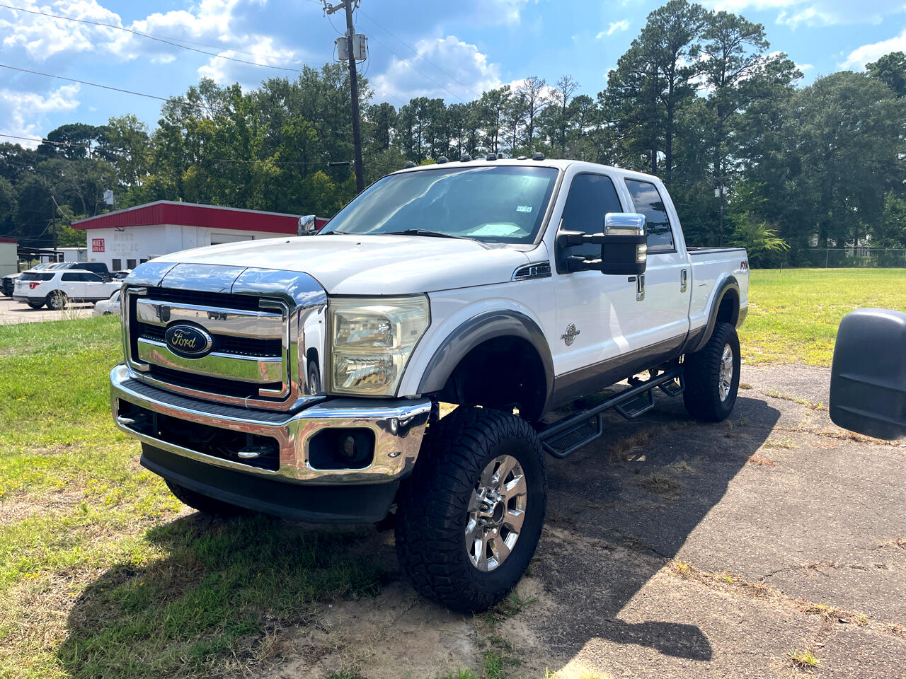 Used Car 2012 Ford F-250 Sd  Lariat Crew Cab Swb 4wd For Sale Under $25,000 In Lufkin, Texas