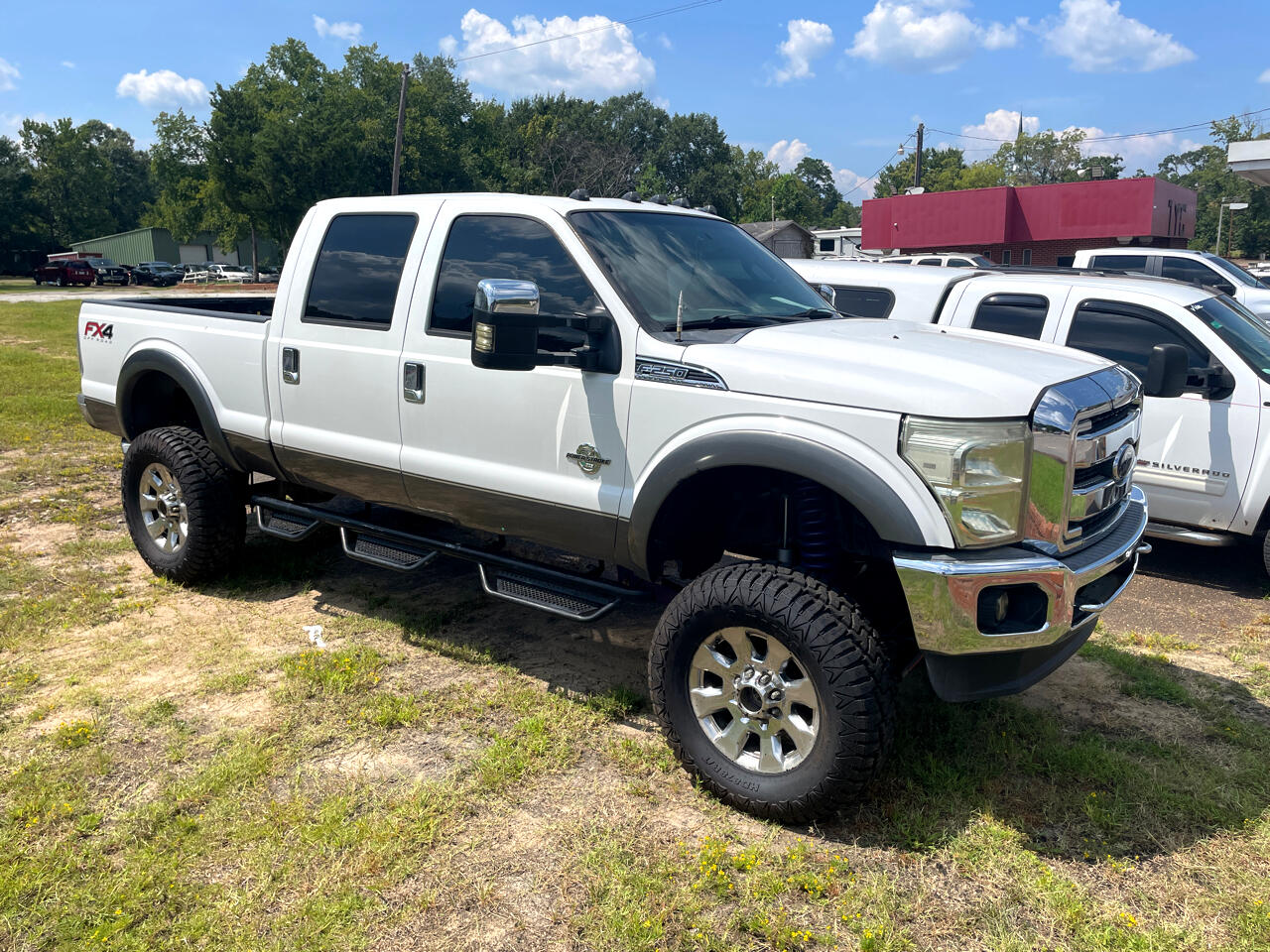 Used Car 2012 Ford F-250 Sd  Lariat Crew Cab Swb 4wd For Sale Under $25,000 In Lufkin, Texas