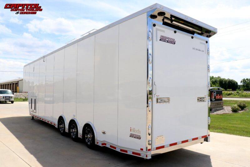 New 2022 Intech Trailers Gooseneck 42' All Aluminum Sprint Car Trailer