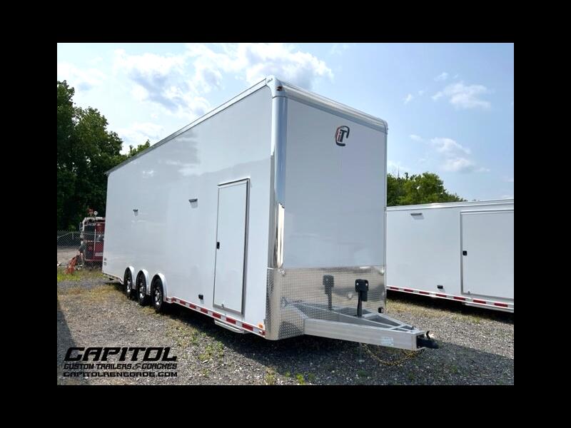 2023 Intech Trailers Custom 32' Lite All Aluminum Stacker Tag Trailer