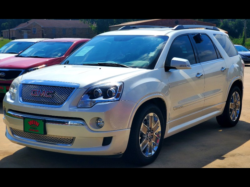 Used 2012 GMC Acadia Denali FWD for Sale in Gilmer TX 75644 Win Auto