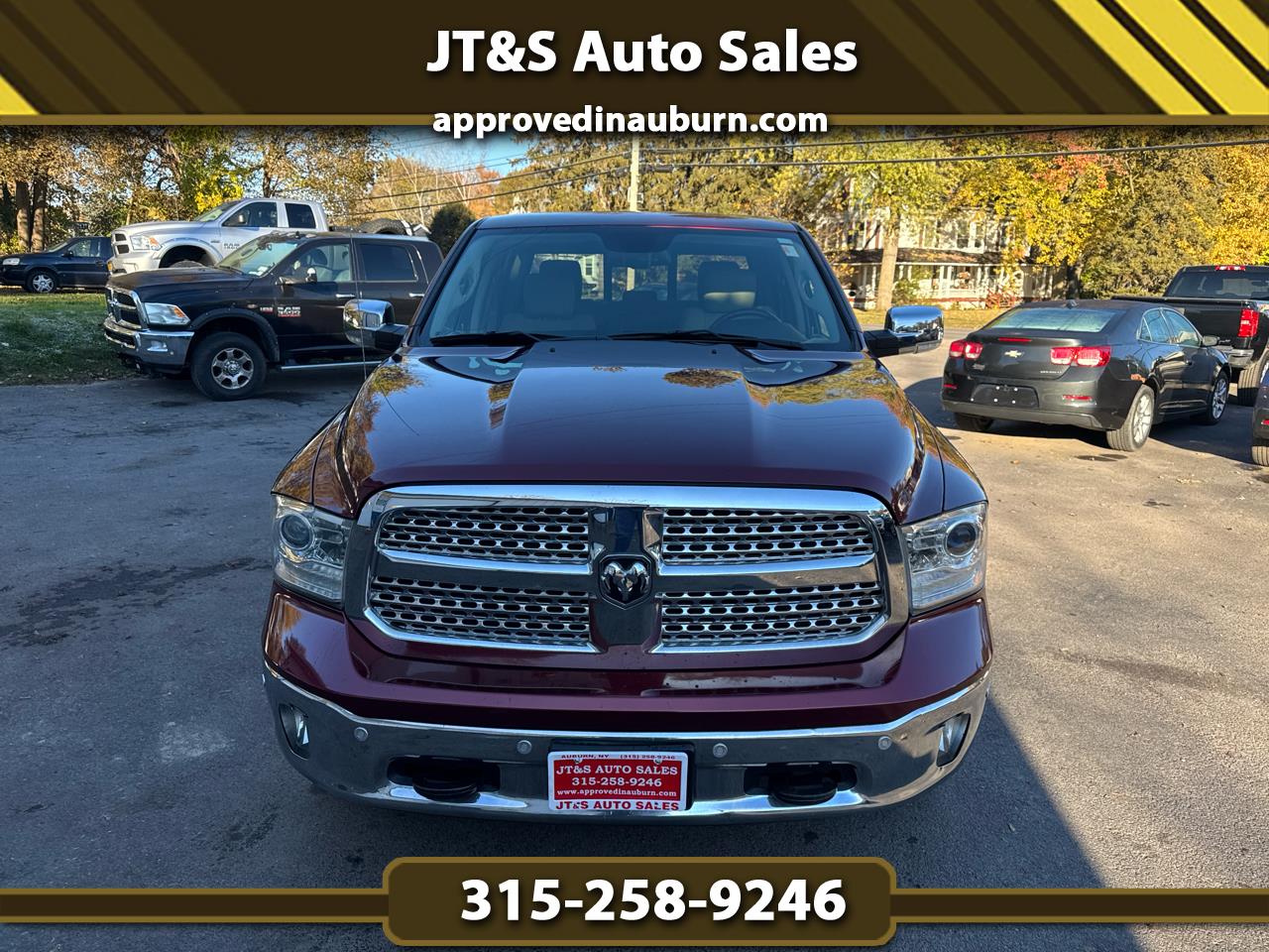 2017 RAM 1500 Laramie Crew Cab SWB 4WD