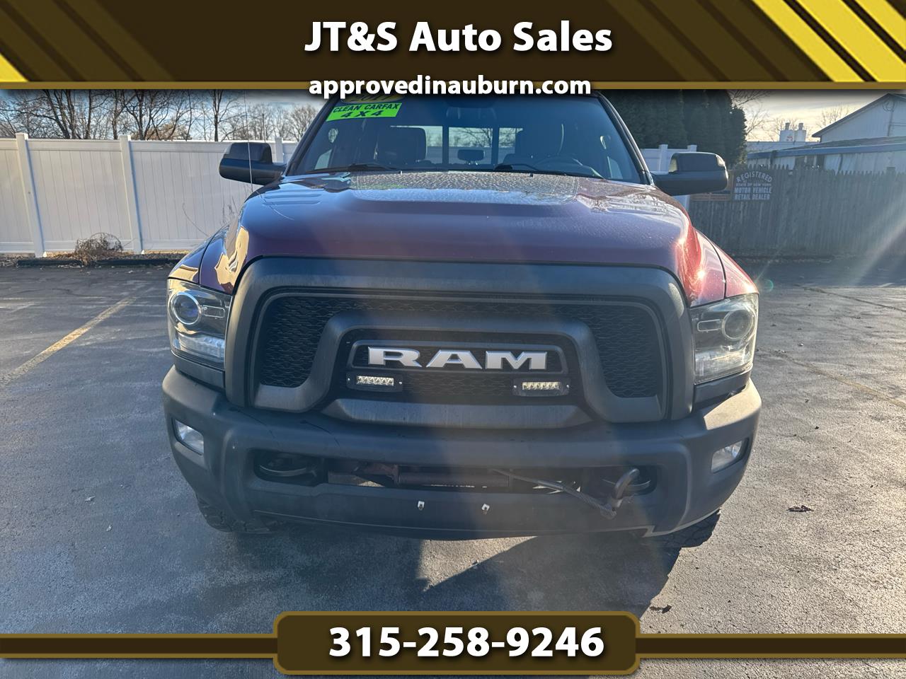 2017 RAM 2500 Power Wagon Crew Cab SWB 4WD