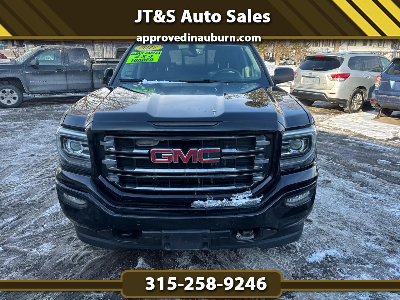 2017 GMC Sierra 1500 SLT Crew Cab Long Box 4WD