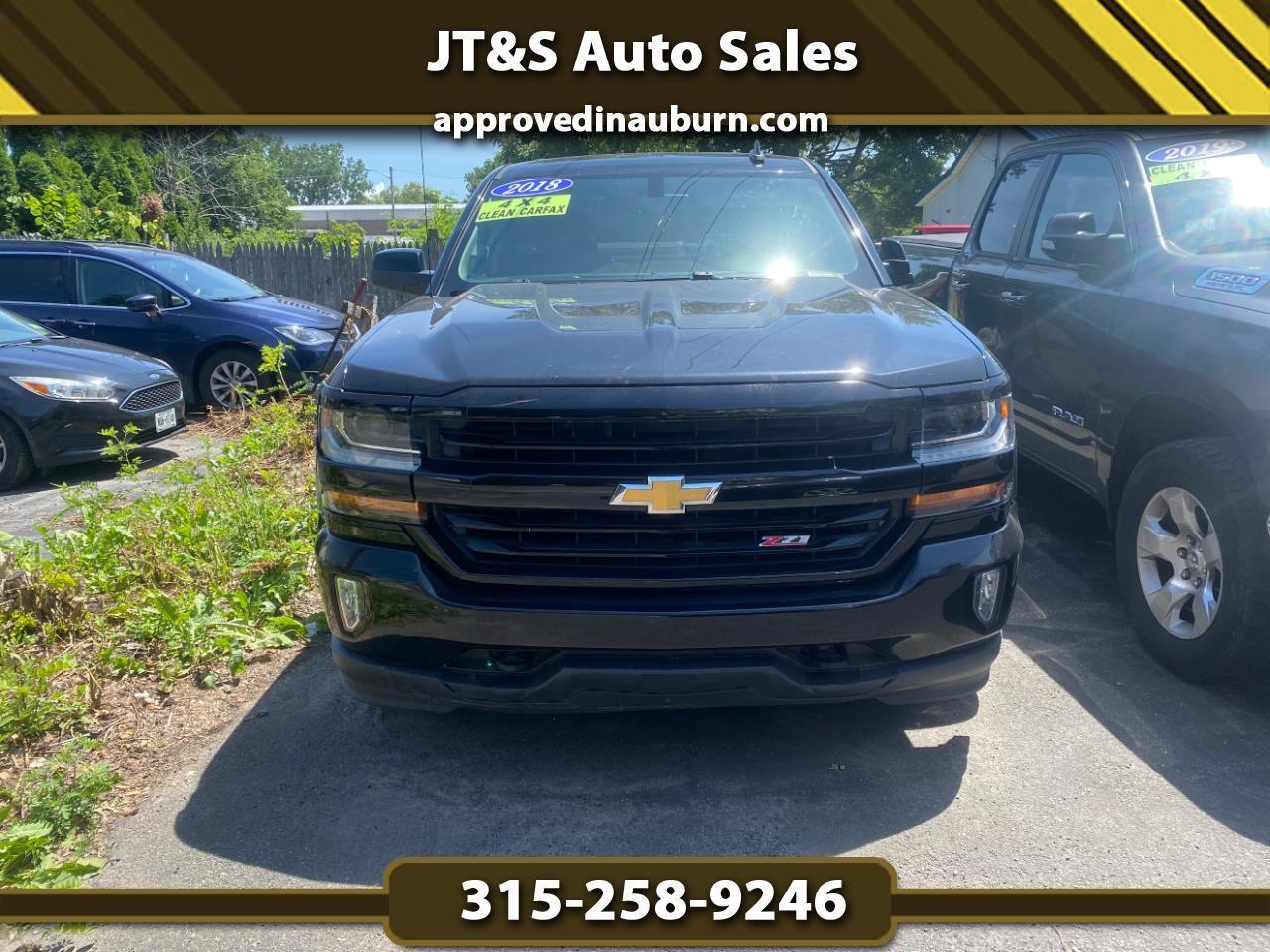 2018 Chevrolet Silverado 1500 LT Crew Cab 4WD