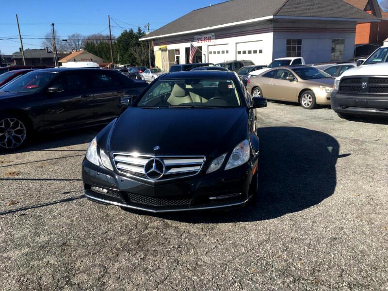Used 13 Mercedes Benz E Class 50 Coupe 4matic For Sale In Greensboro Nc Specialty Bank Liquidators