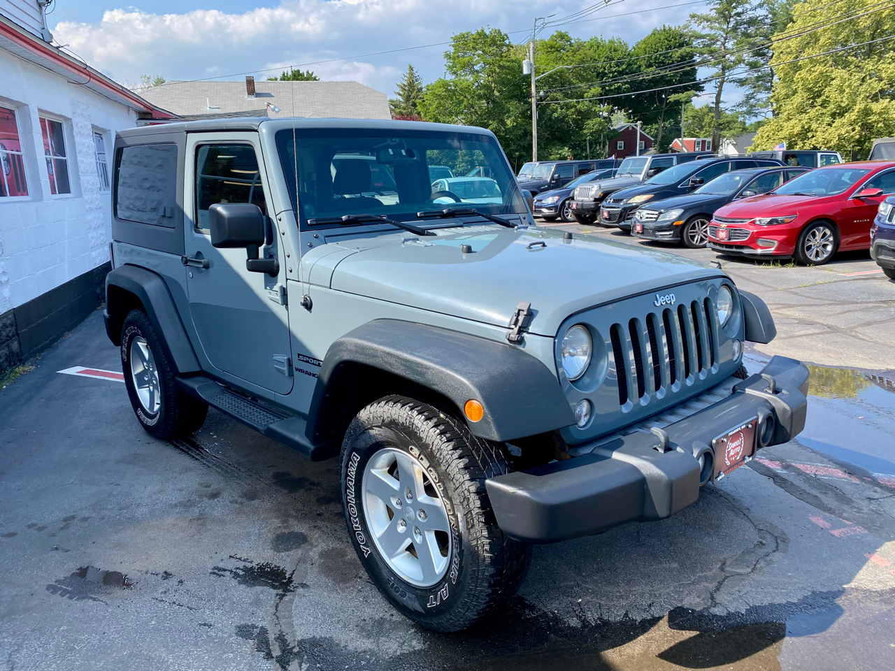 Used 2014 Jeep Wrangler 4WD 2dr Sport for Sale in Peabody MA 01960