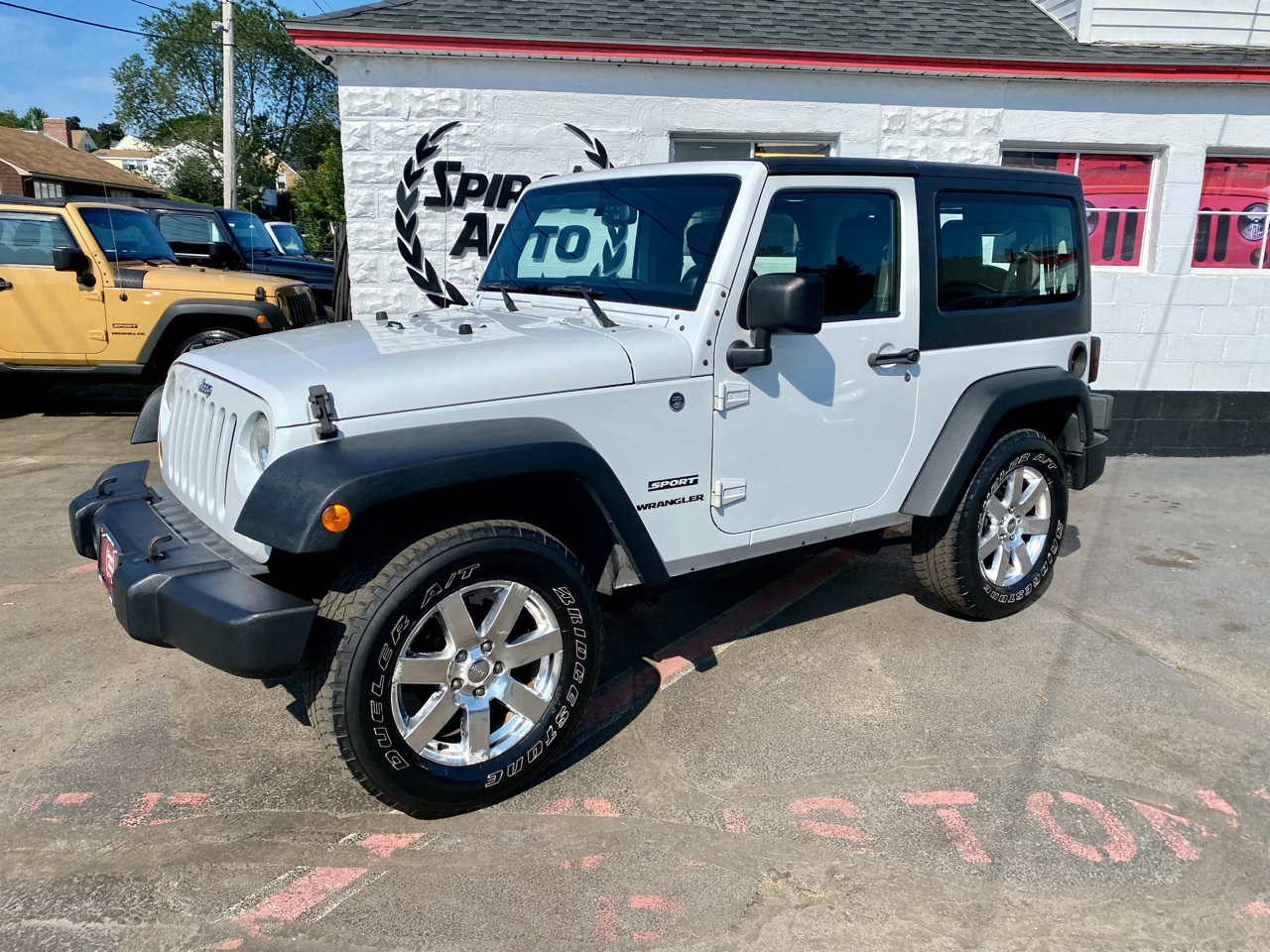 Used 2013 Jeep Wrangler 4WD 2dr Sport for Sale in Peabody MA 01960