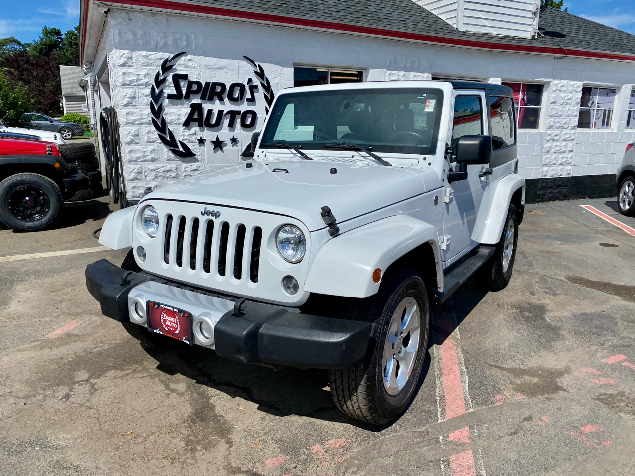 Used 2015 Jeep Wrangler 4WD 2dr Sahara for Sale in Peabody MA 01960