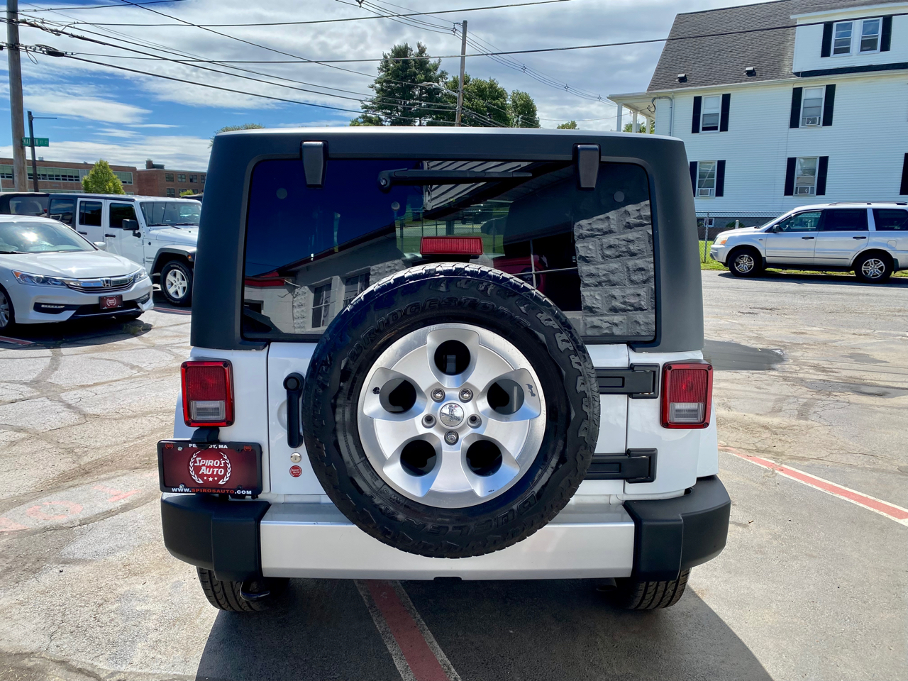 Used 2015 Jeep Wrangler 4WD 2dr Sahara for Sale in Peabody MA 01960