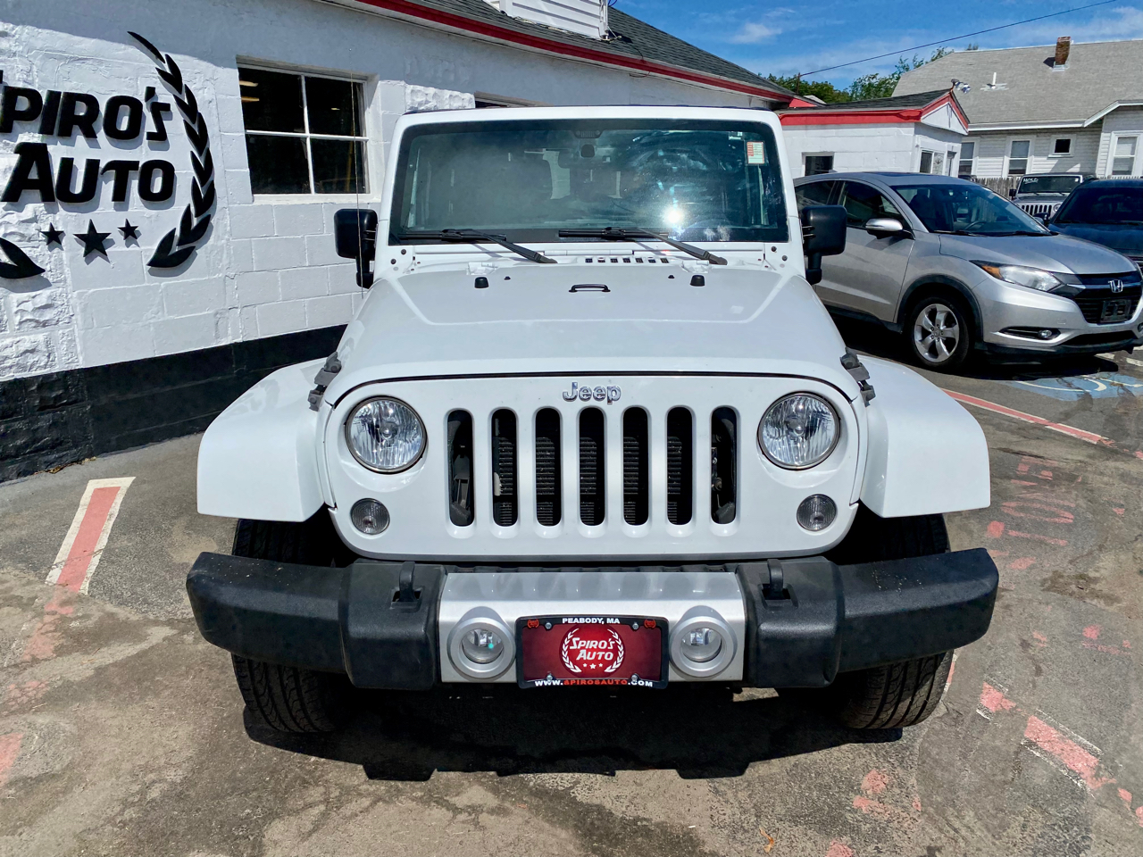 Used 2015 Jeep Wrangler 4WD 2dr Sahara for Sale in Peabody MA 01960