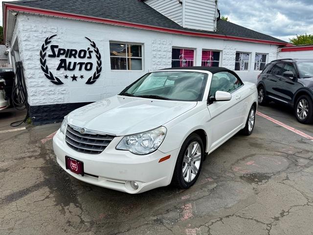 White 2010 Chrysler Sebring Touring Convertible FWD Convertible Front-Wheel Drive Automatic