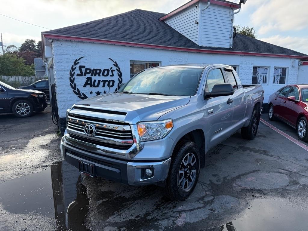 Silver 2017 Toyota Tundra Pickup Truck Four-Wheel Drive Automatic