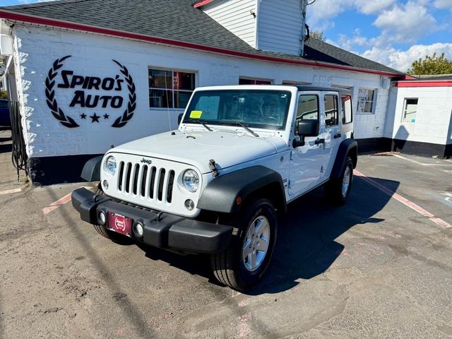 White 2016 Jeep Wrangler SUV / Crossover Four-Wheel Drive Automatic
