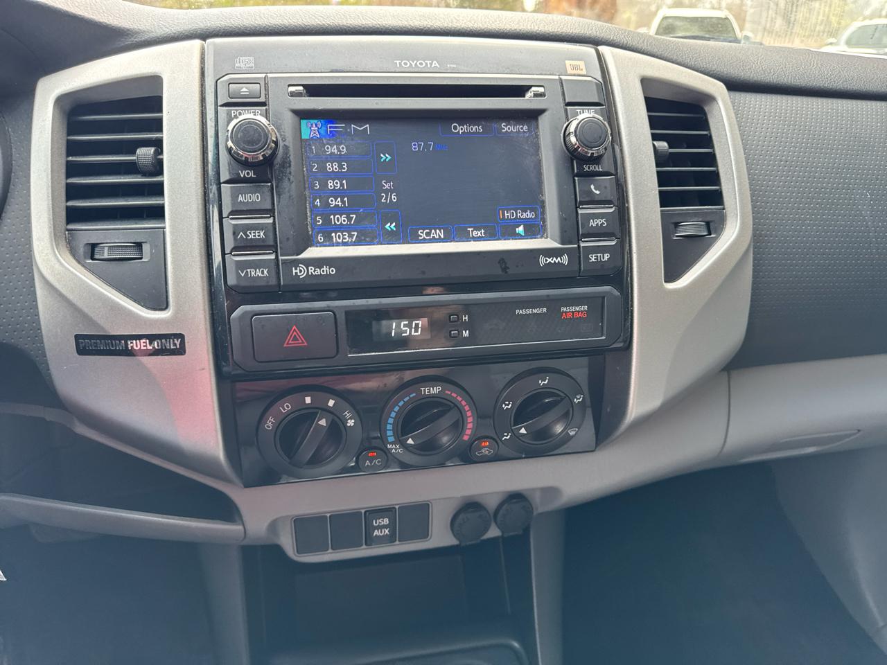 Toyota Tacoma 2WD Double Cab V6 AT PreRunner (Natl) 2012