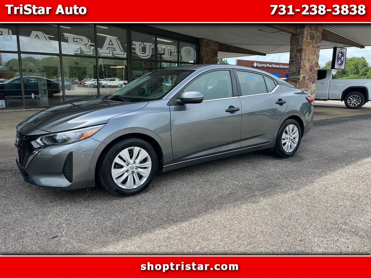 Gray (Gun Metallic) 2024 Nissan Sentra Sedan Front-Wheel Drive Automatic