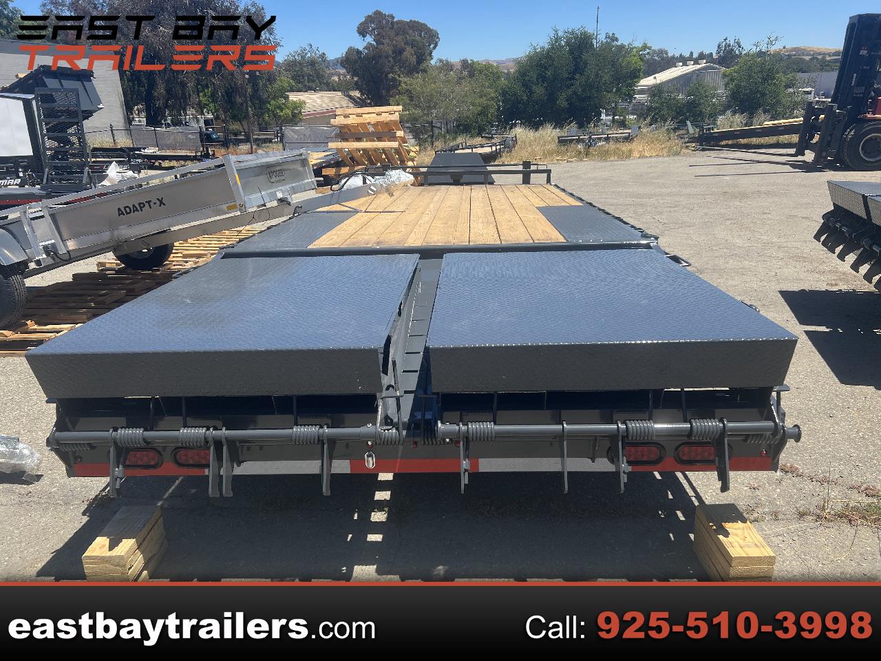 Lamar 8.5 ftx22 ft Deck Over Equipment Trailer 14000 GVW  2022