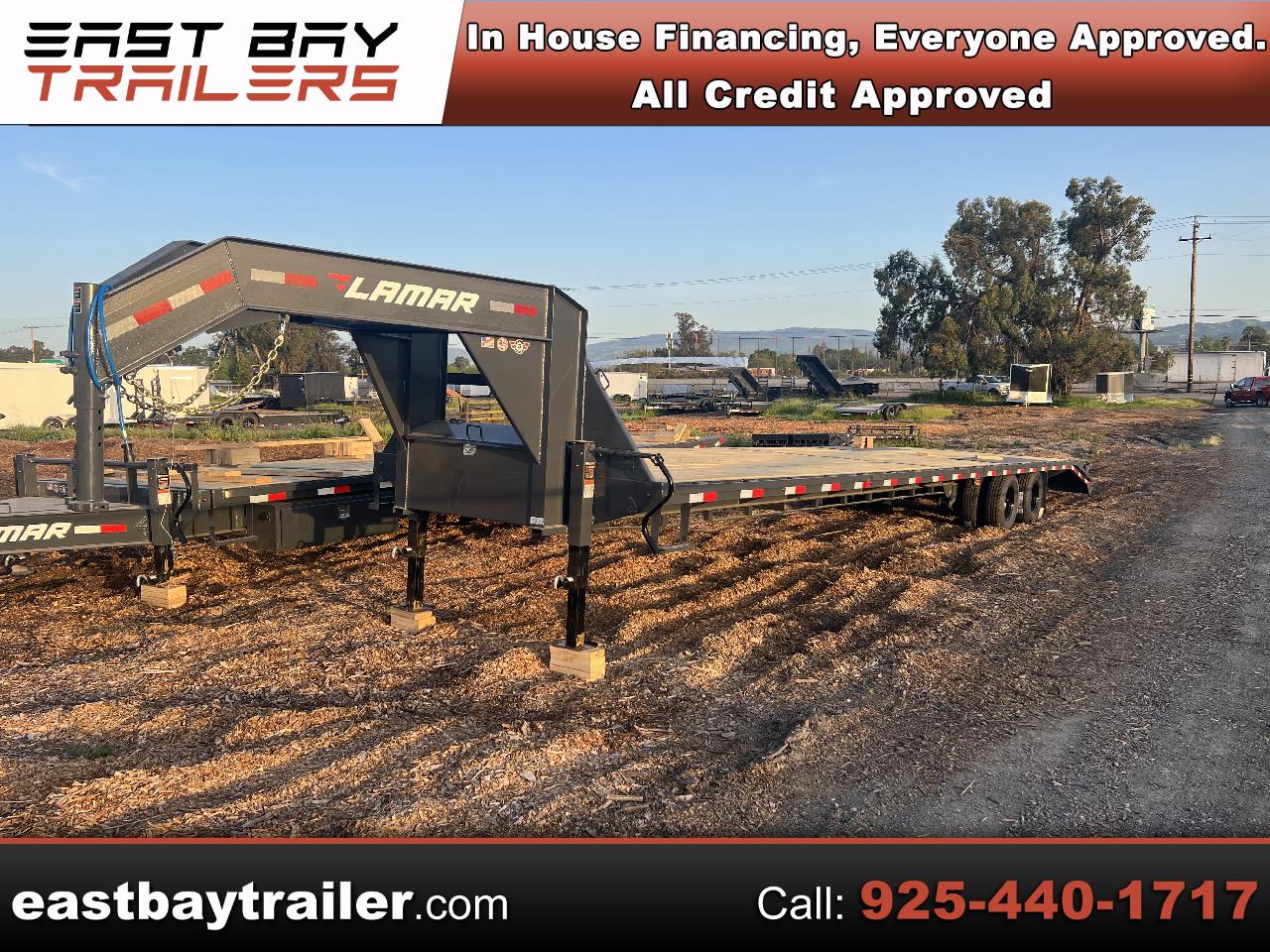 2023 Lamar Equipment Trailer 102X 40 FD 24K DECK OVER HOT SHOT