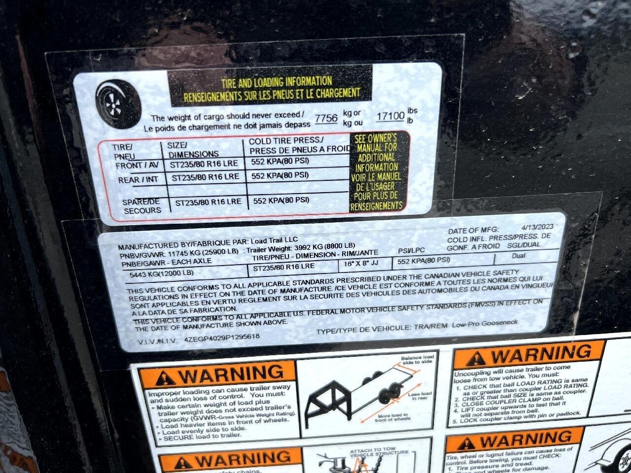 Load Trail Equipment  2023