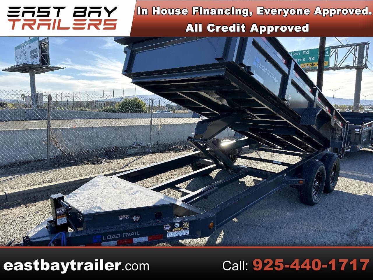 2024 Load Trail Dump 83X16 DUMP 14000 GVWR  SLIDE IN RAMPS TARP KIT SPE