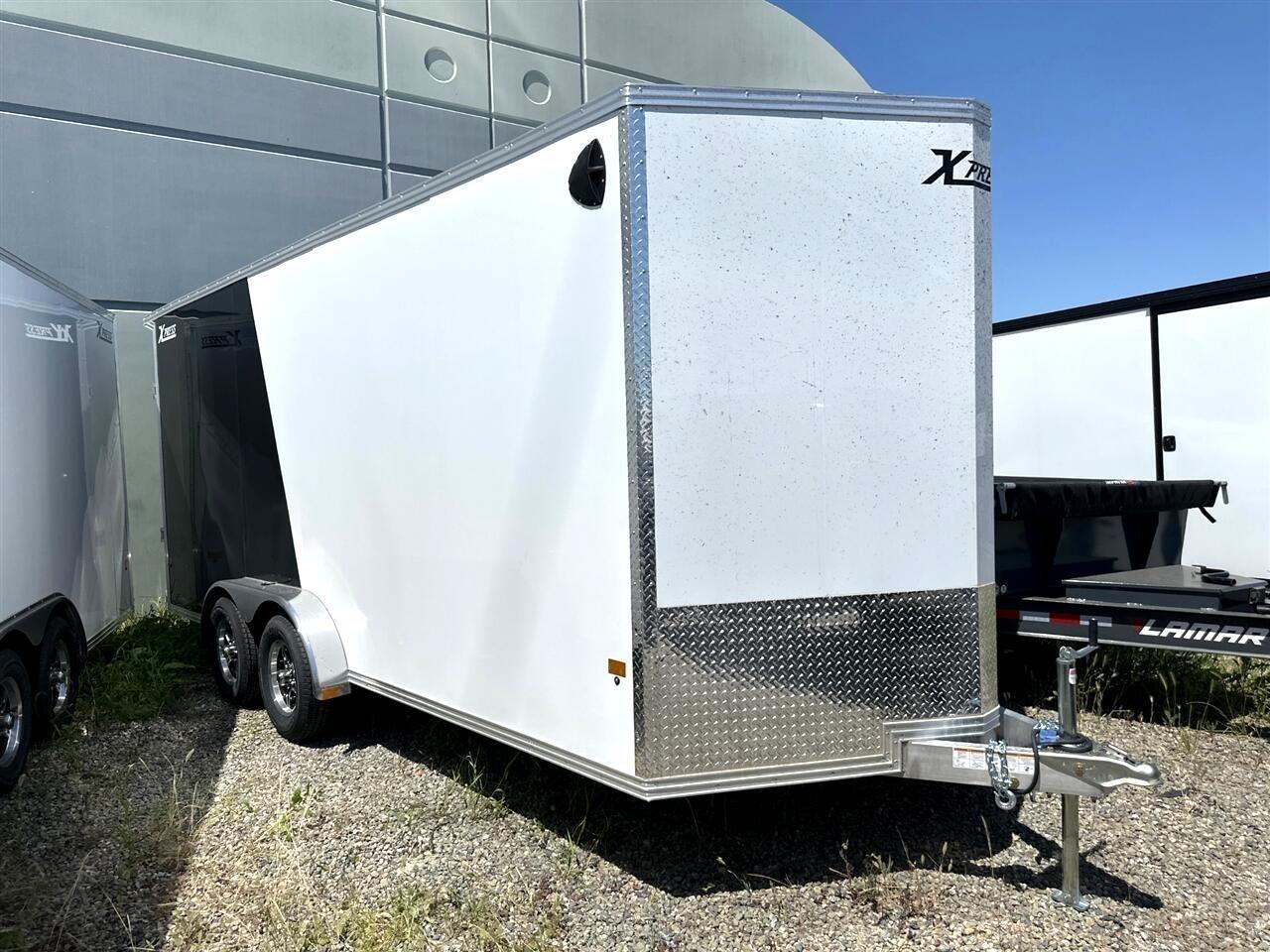 2024 Alcom 8/28 7.5 x 18 Aluminum Enclose Trailer LOADED