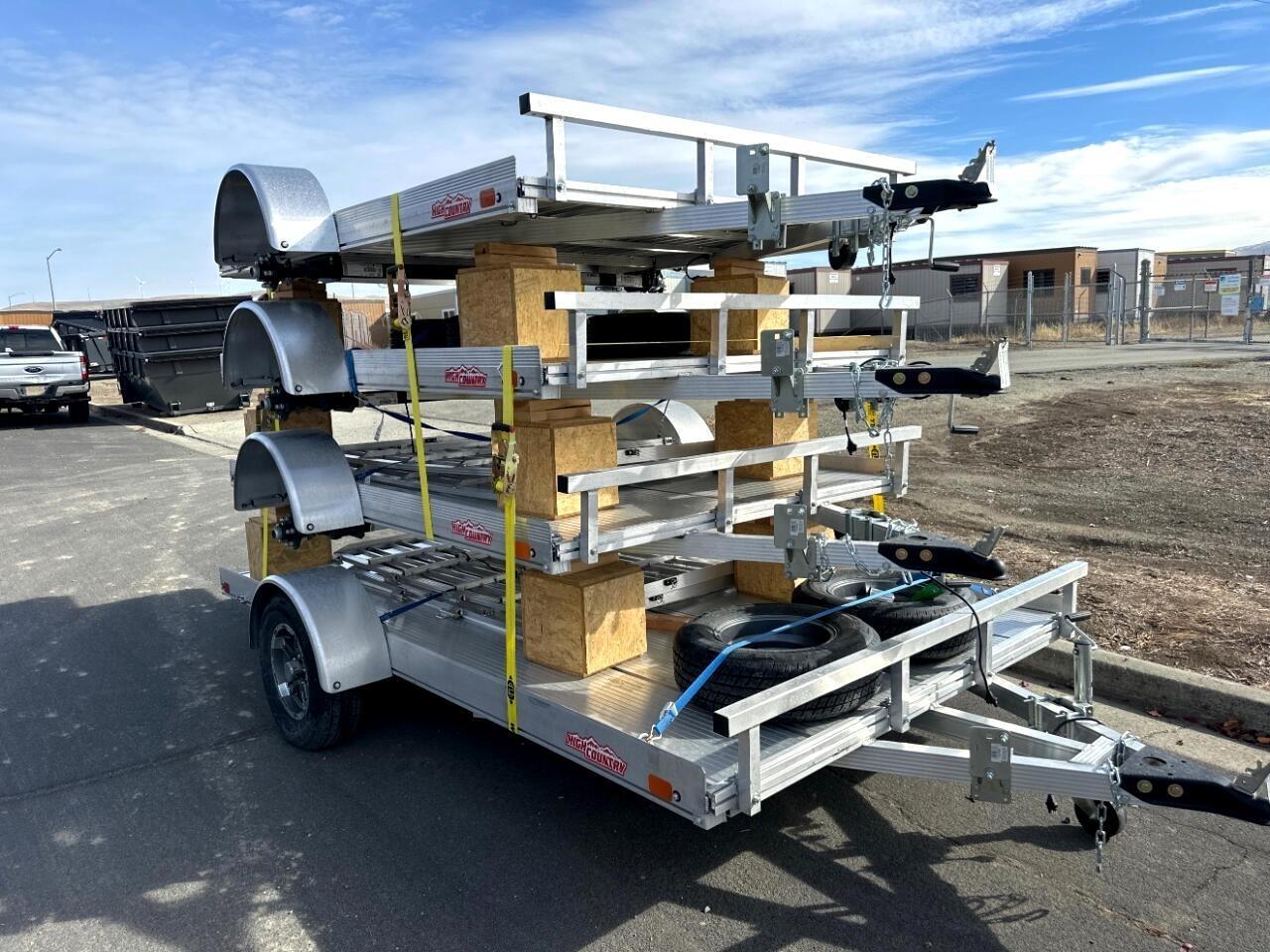 2025 Alcom 6.5x14 All Aluminum Single Axle Utility  81x12 NEW ALCOM ALUMINUM UTILITY