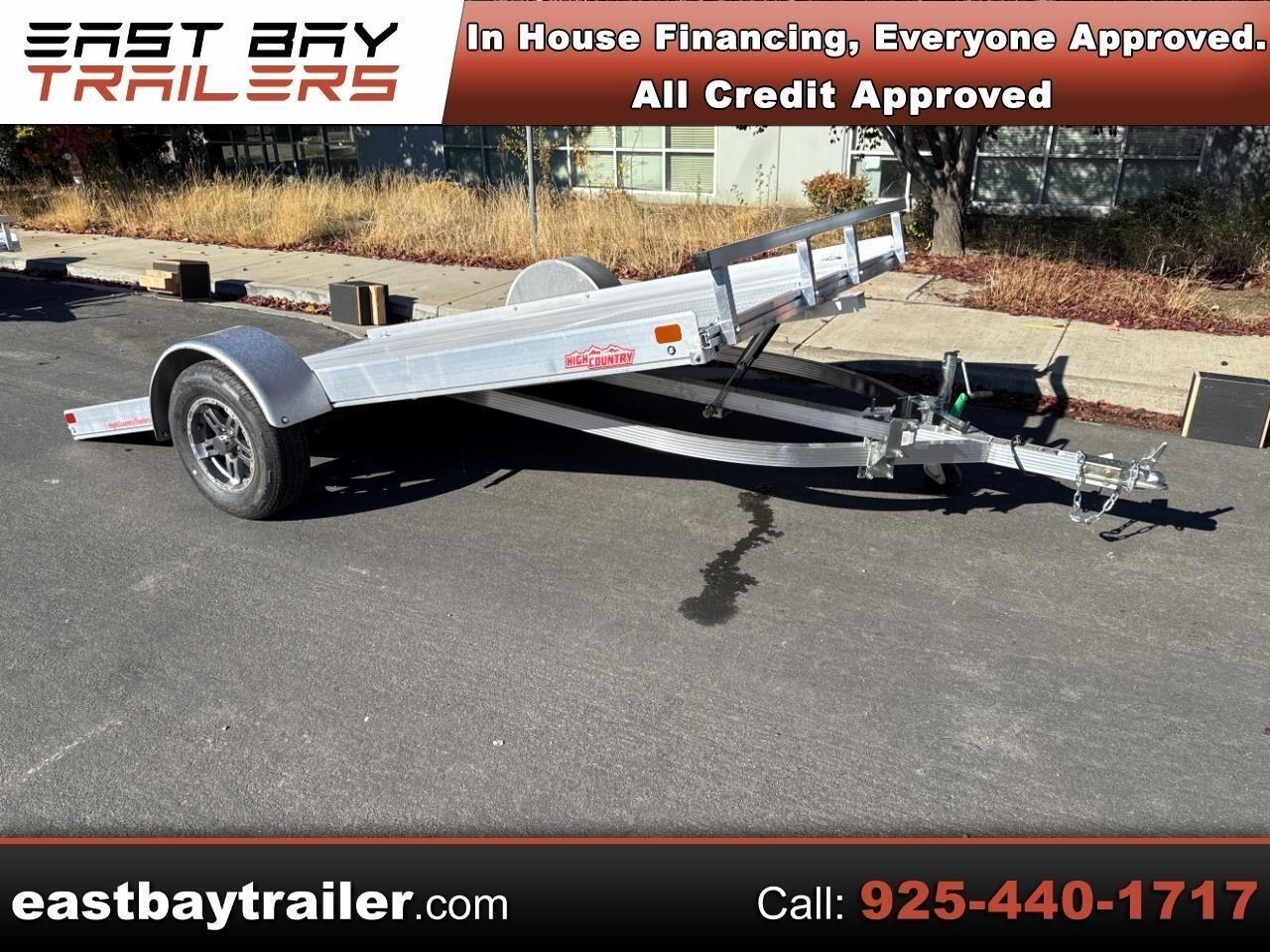 2025 Alcom 6.5x14 All Aluminum Single Axle Utility  81X12 UTILITY TILT ALUMINUM  ALCOM
