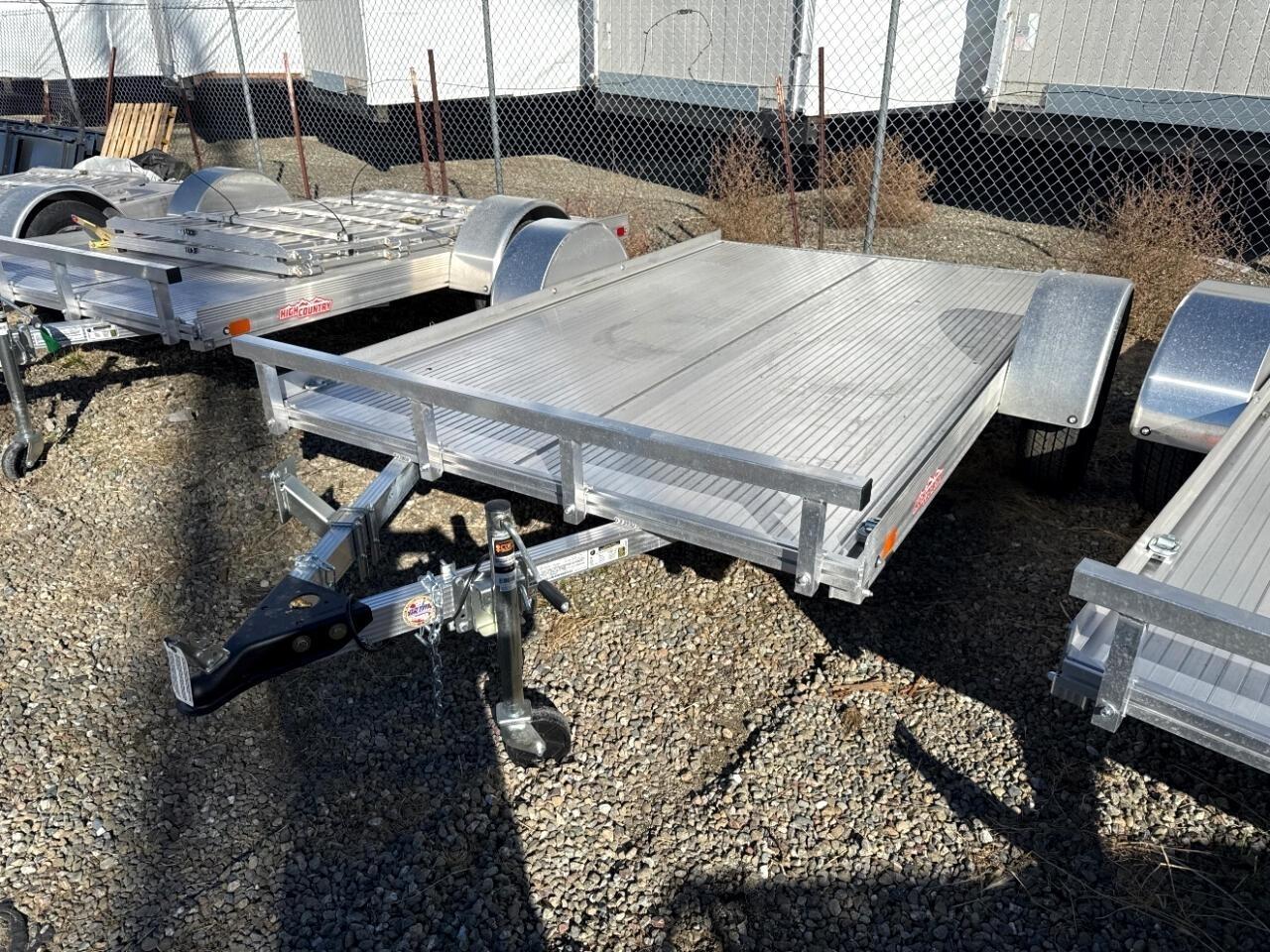 2025 Alcom 6.5x14 All Aluminum Single Axle Utility  81X12 UTILITY ALCOM ALUMINUM TRAILER