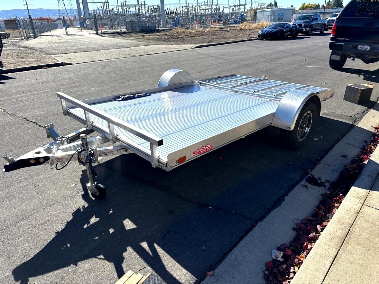 2025 Alcom 6.5x14 All Aluminum Single Axle Utility  81 INCHES WIDE X 12 FT LONG