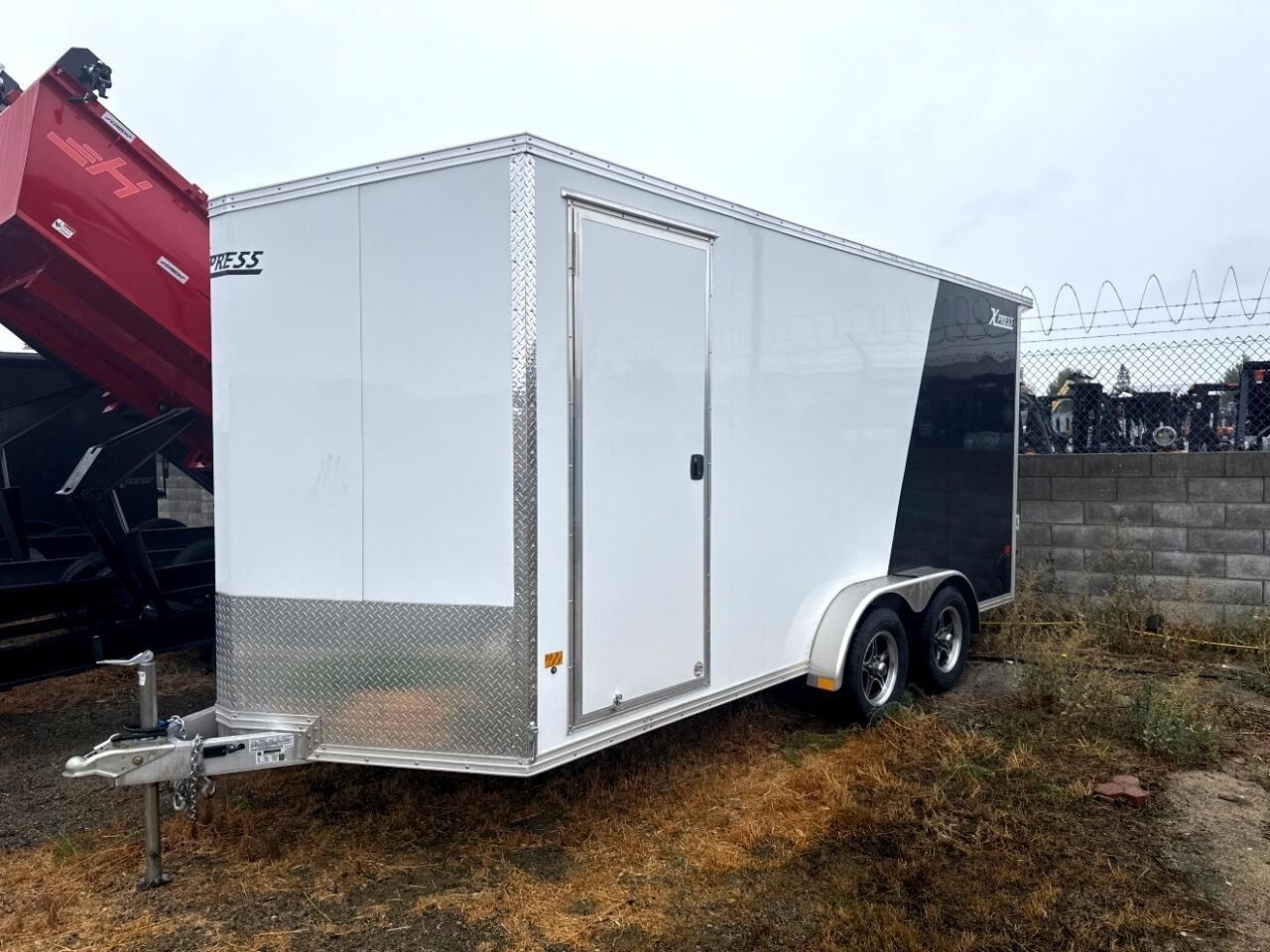 2025 Alcom 7.5 x 16 7.5 X16 ALUMINUM ENCLOSED ADD HEIGHT E TRAC CANOPY