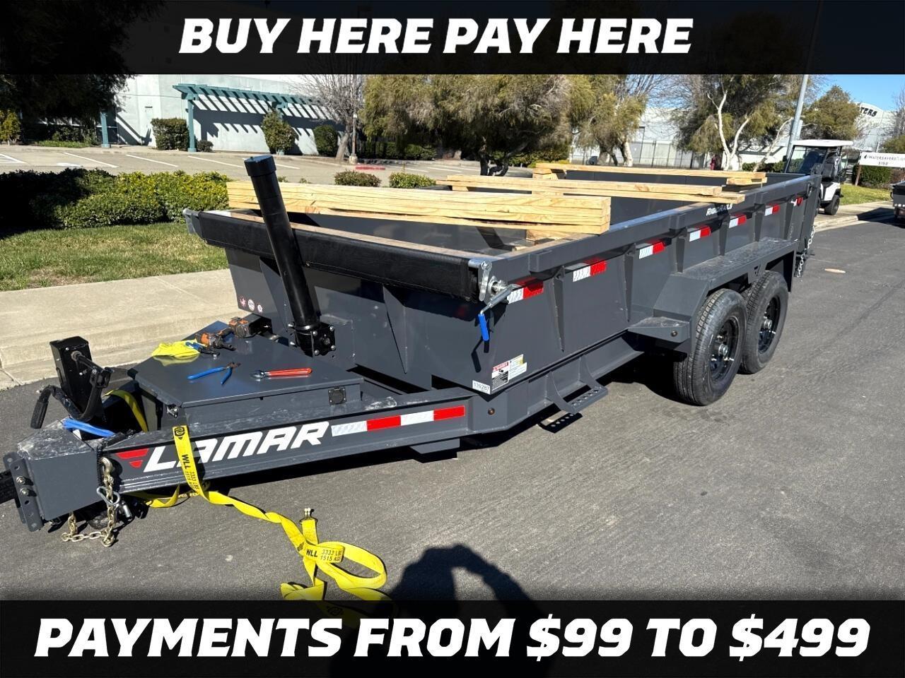 Lamar 14 Foot Dump  2025