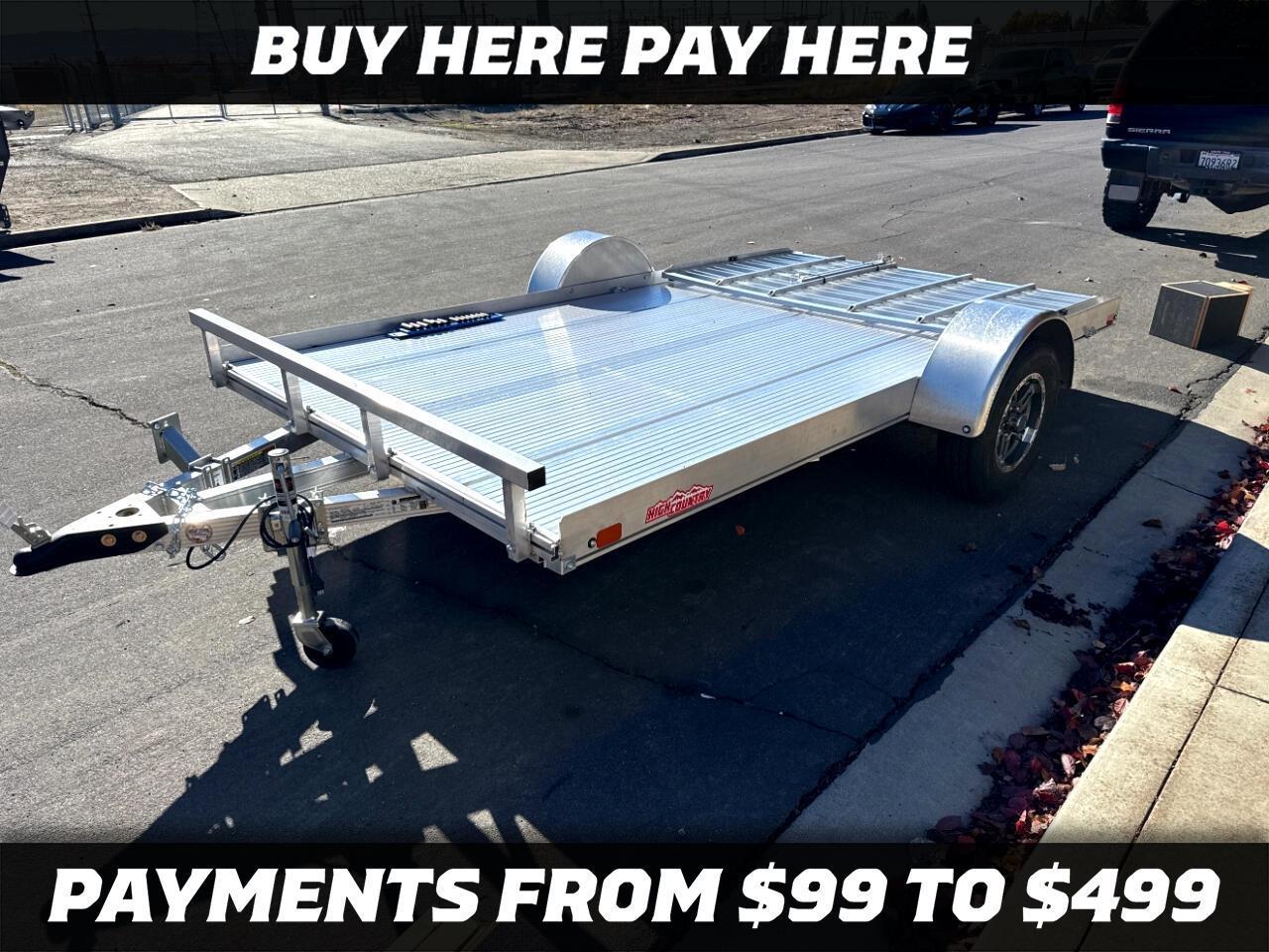 Alcom 6.5x14 All Aluminum Single Axle Utility   2025
