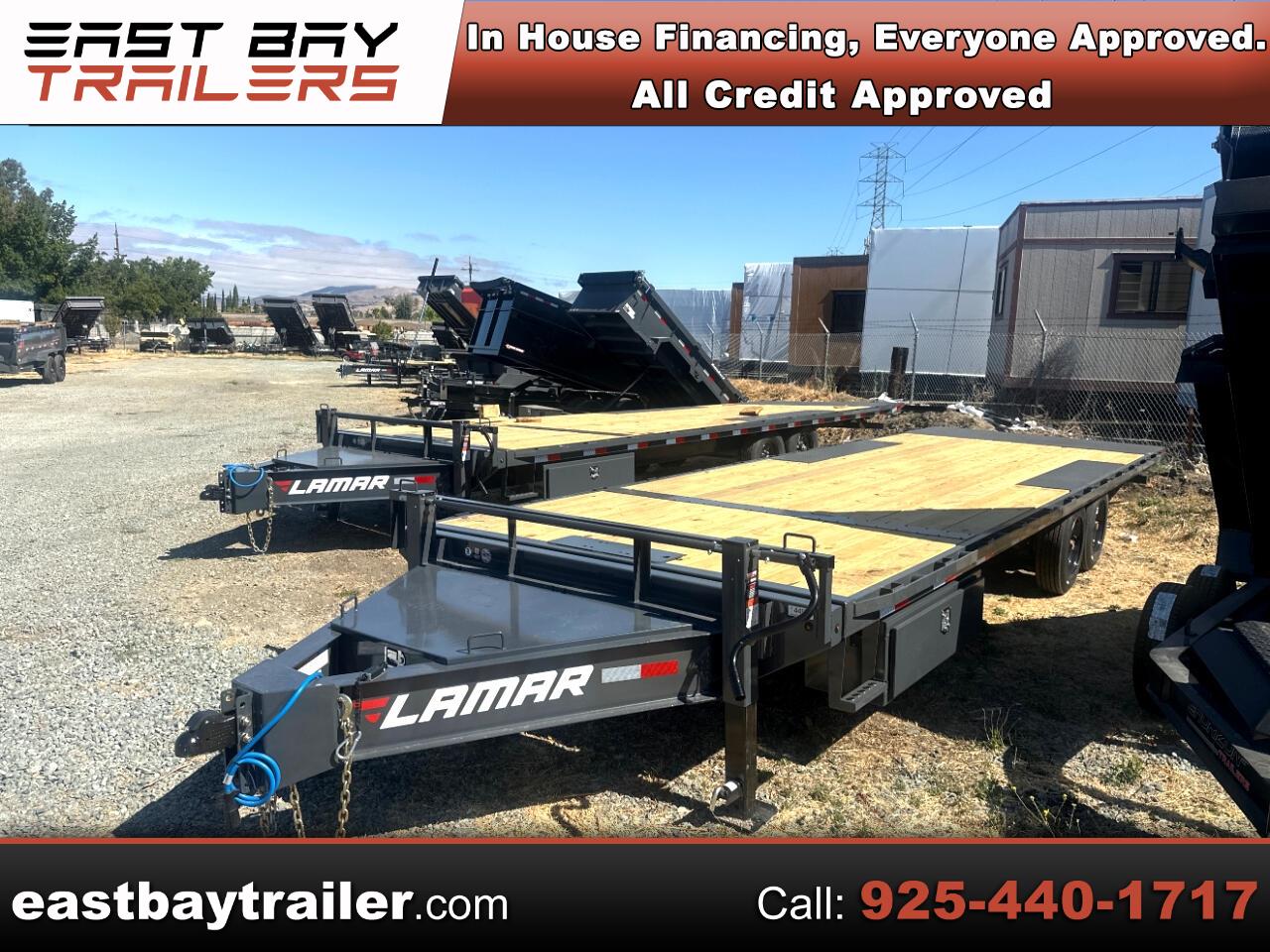 2026 Lamar Equipment Trailer 102"X26 DECK OVER TILT 16K GVWR