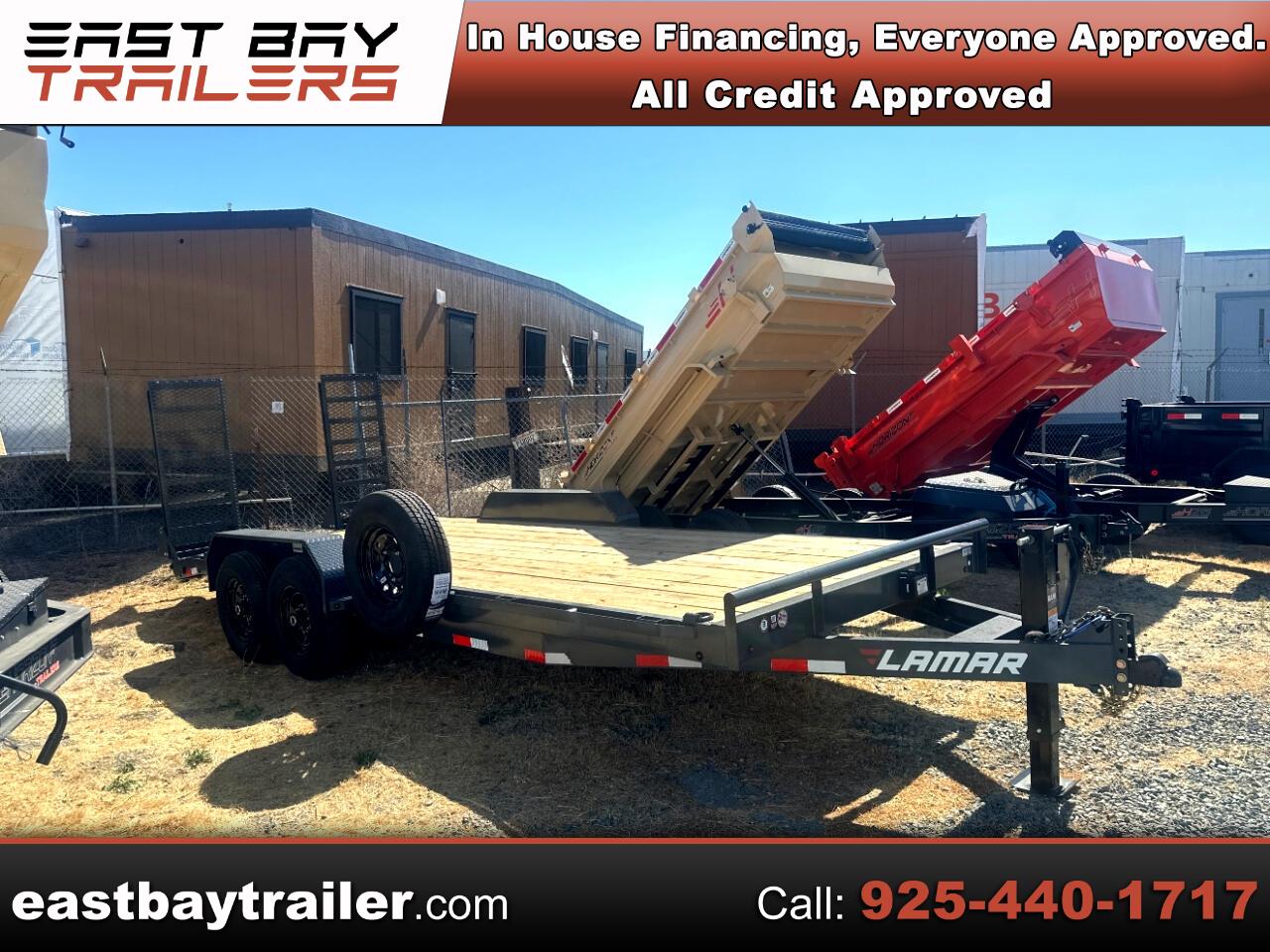 2026 Lamar Equipment Trailer 83"X20' Equipment HAULER OR CAR